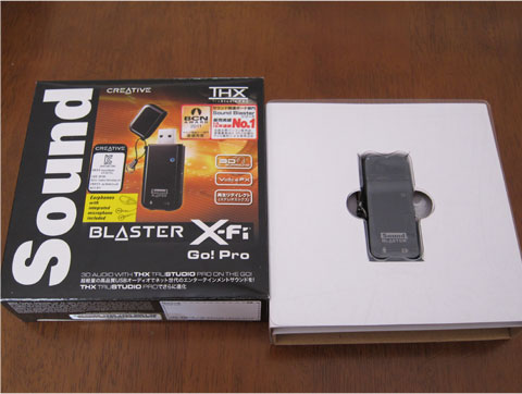 持ってます Sound Blaster X Fi Go Pro Creative Usbオーディオインターフェース Sb Xfi Gopのレビュー ジグソー レビューメディア