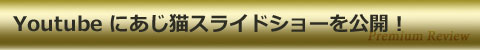 Youtube にあじ猫スライドショーを公開