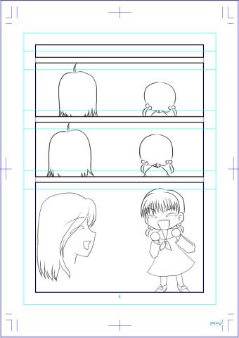 レビュー用サンプル(ペン入れ