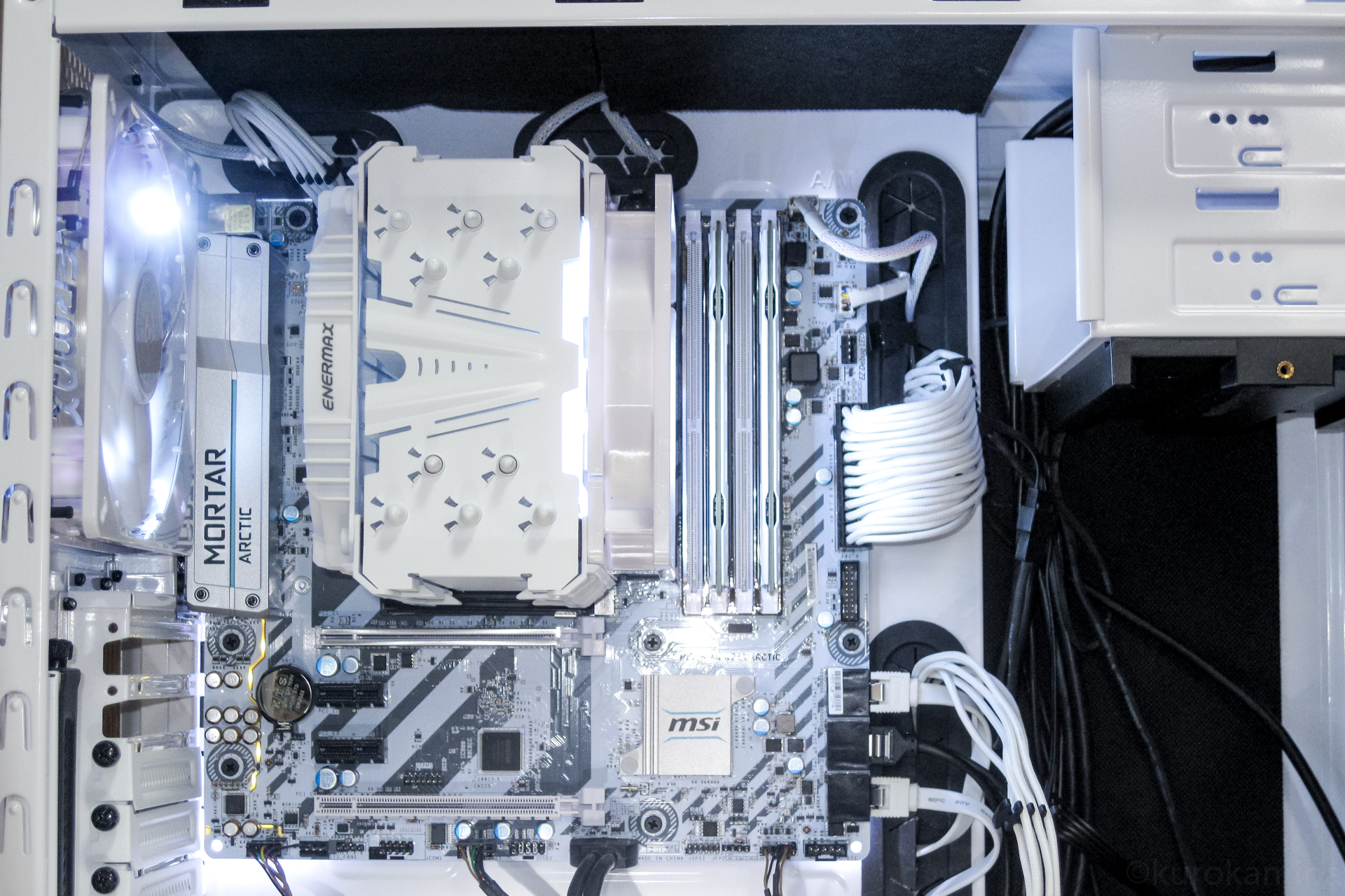 最高にホワイトなマザーボード Msi H270m Mortar Arctic Matxゲーミングマザーボード 第7世代core Kaby Lake対応 Mb3867のレビュー ジグソー レビューメディア