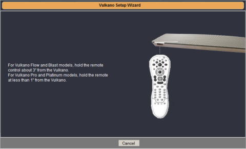 リモコン入力待ち画面