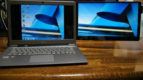 初期デュアルモニター表示