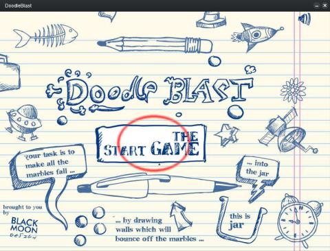 DoodleBlast起動画面