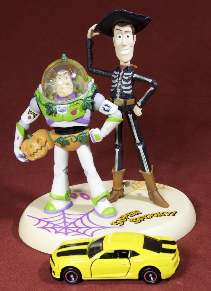 ハロウィン仮装のウッディ バズのフィギュア 一番くじ トイ ストーリー Trick Or Toys A賞 ウッディ バズ ジオラマフィギュアのレビュー ジグソー レビューメディア