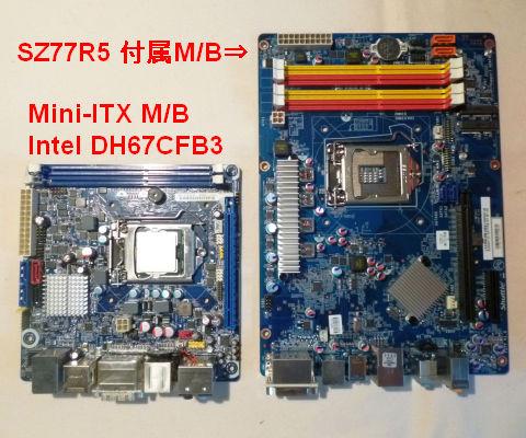 ロクナナ!Mini-ITX M/Bとの比較