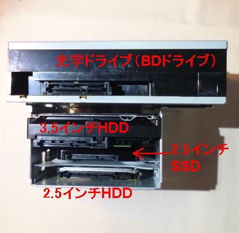 ぎっしりと積まれたベイマウント