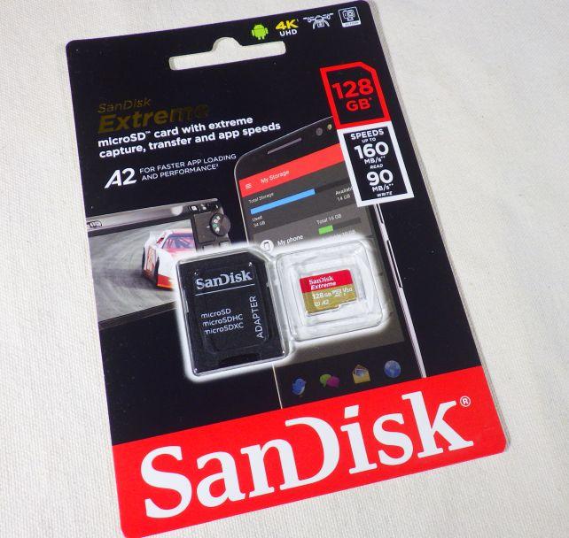 相性問題発生 Sandisk 128gb Extreme Microsdxc Sdsqxa1 128g Gn6maのレビュー ジグソー レビューメディア