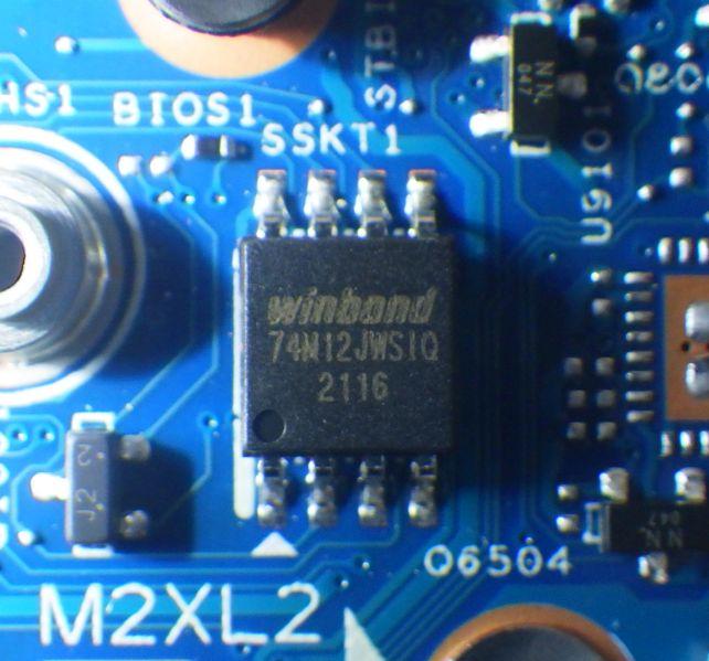 セキュア認証フラッシュはwinbond