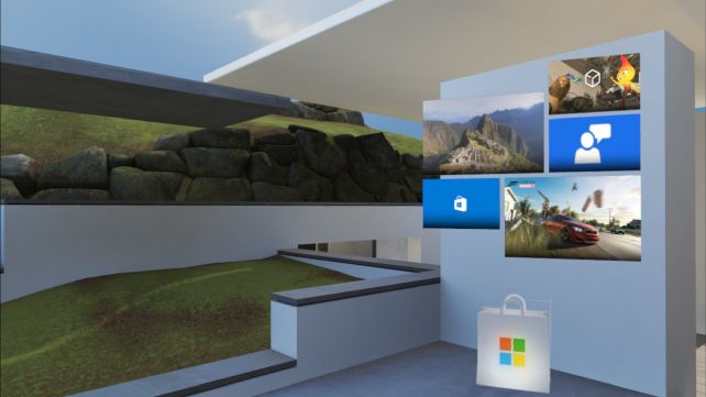 いつものMixed Realityホームに到達