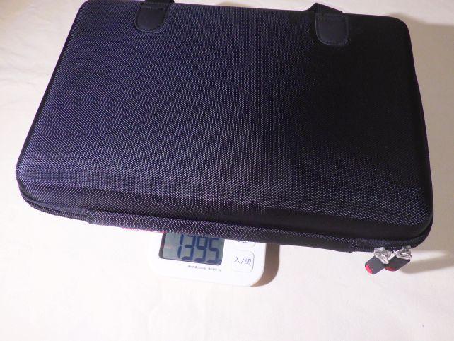 25鍵のMIDIキーボードが一番重く、ケース込み1395g