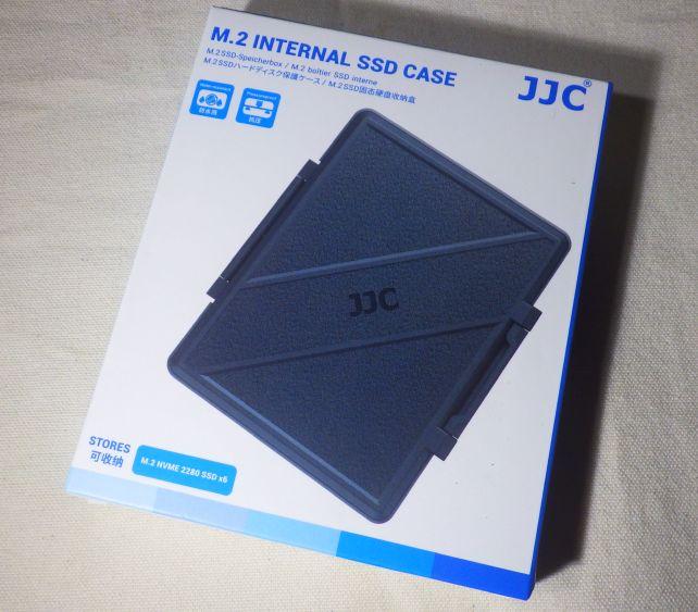 JJCの6枚収納M.2 SSDケース