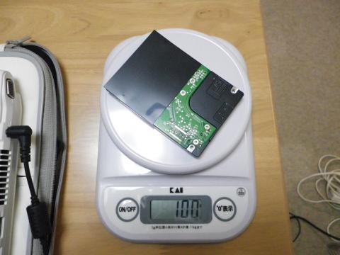 HDDの重さ