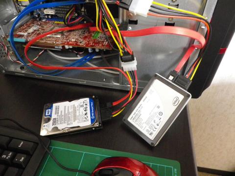 デスクトップPCでクローニング