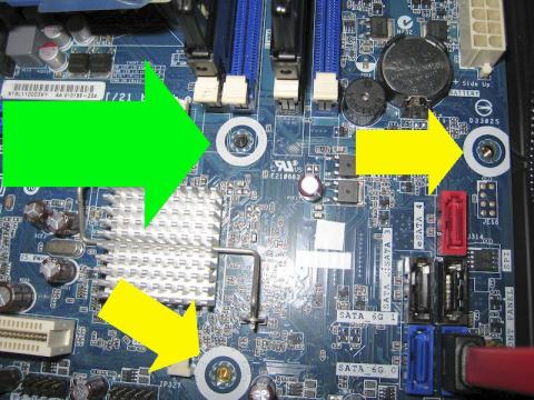 緑の矢印の部分のガイドスペーサーを合わせると他のスペーサーも比較的簡単に位置合わせができ便利です。