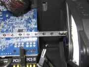 ファンまでの空きは約38mmです、ファンを外すことで最大335mmまで対応!となっています。