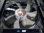 前面 ファン120mm 25mm厚 1000rpm フレームカラー:クリアーブラック