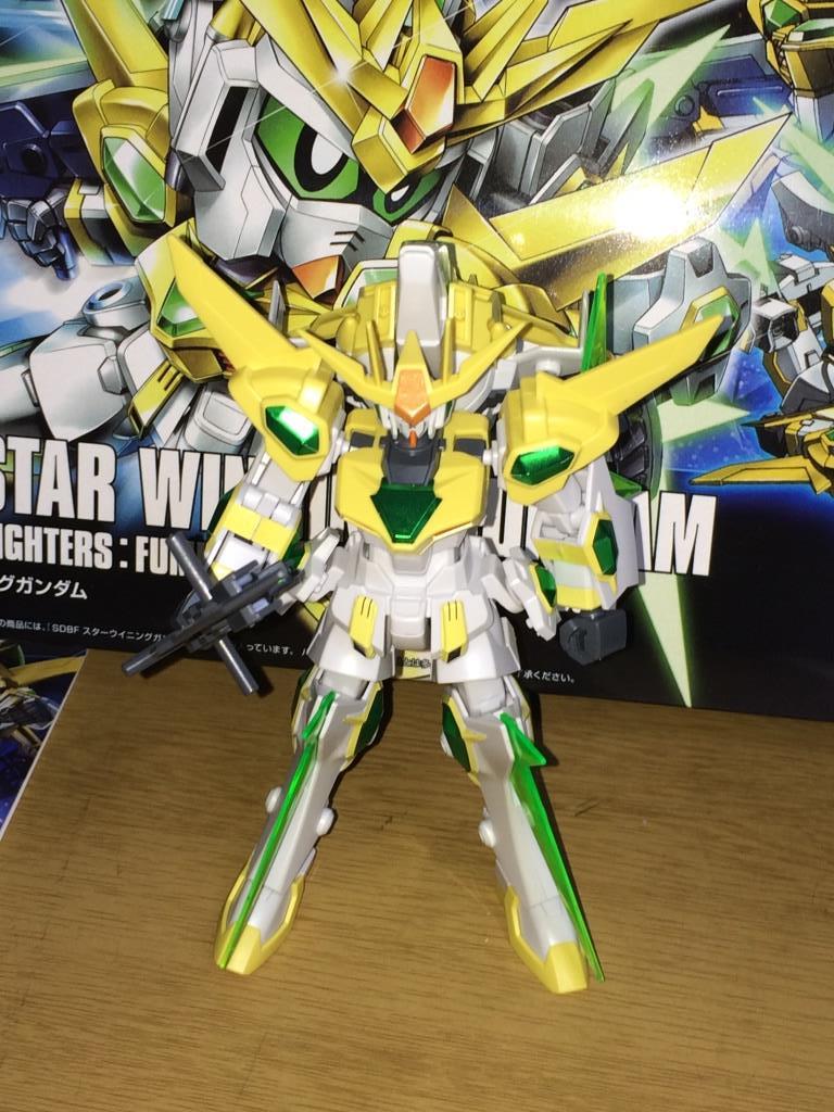 リアルモードにも変形できる Sdbf スターウイニングガンダム ガンダムビルドファイターズトライ のレビュー ジグソー レビューメディア