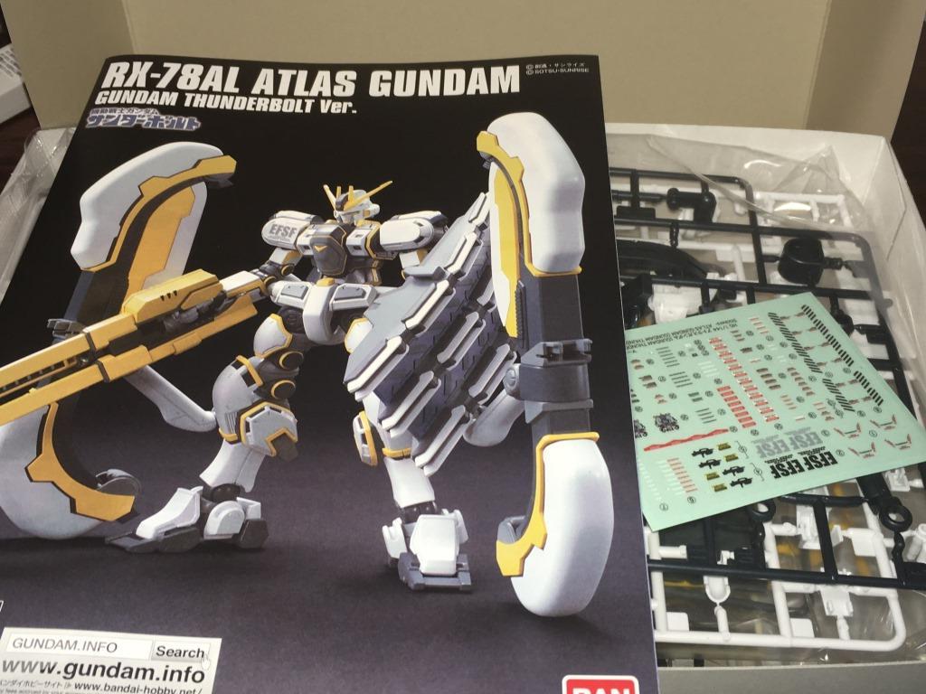 サブレッグだと Hg 機動戦士ガンダム サンダーボルト アトラスガンダム Gundam Thunderbolt Ver 1 144スケール 色分け済みプラモデルのレビュー ジグソー レビューメディア