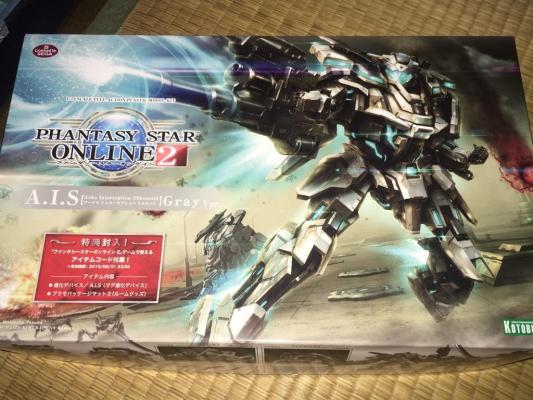 画像 どんなカラーリングにするか ファンタシースターオンライン2 A I S Gray Ver 全高約110mm 1 72スケール プラモデルのレビュー ジグソー レビューメディア