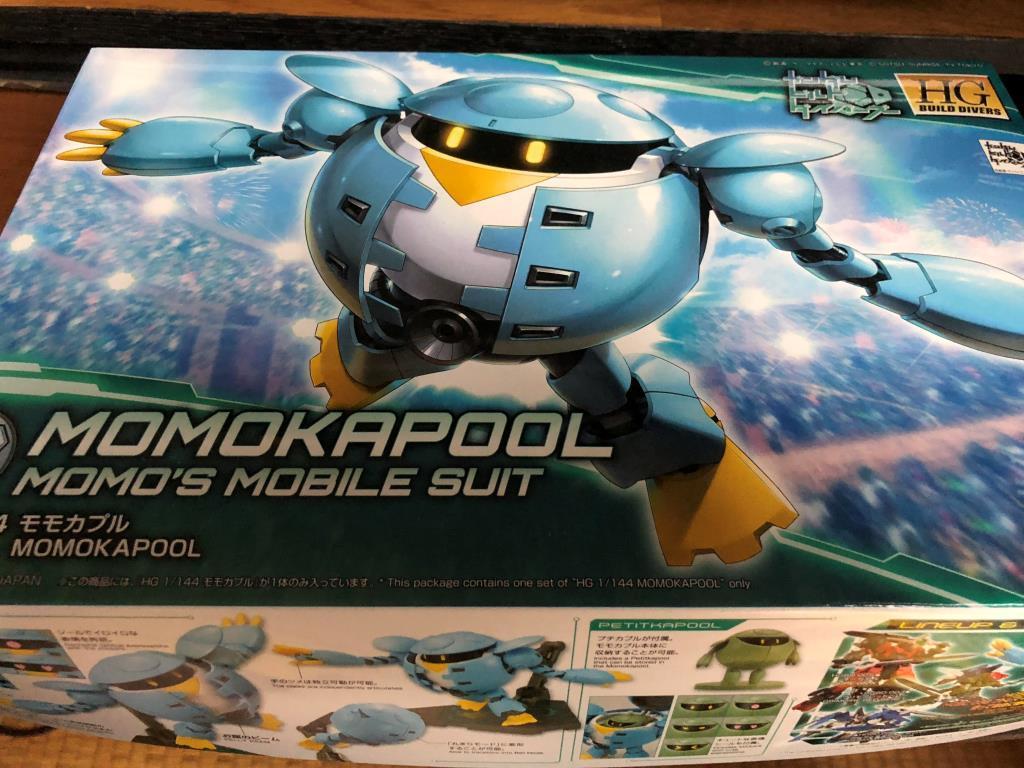 カプルをペンギンをモチーフに改良した機体 Hgbd ガンダムビルドダイバーズ モモカプル 1 144スケール 色分け済みプラモデルのレビュー ジグソー レビューメディア