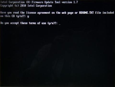 ライセンス同意書への同意確認画面