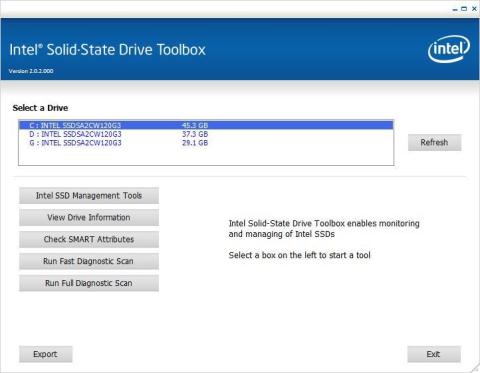 ツールボックスのスタート画面