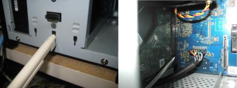 温度を測ろう: 温度計を挿し込んだぞ