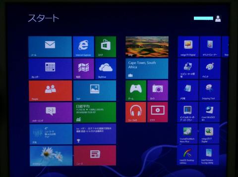 Windows 8のスタート画面