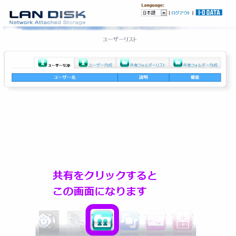 ユーザーリスト