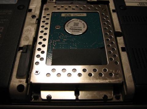 カバーを外したところ