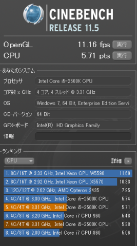 i5-2500K + Z68 x36