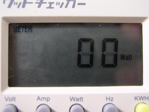 付属モニタ(電源OFF)