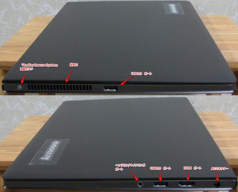 左右側面です。