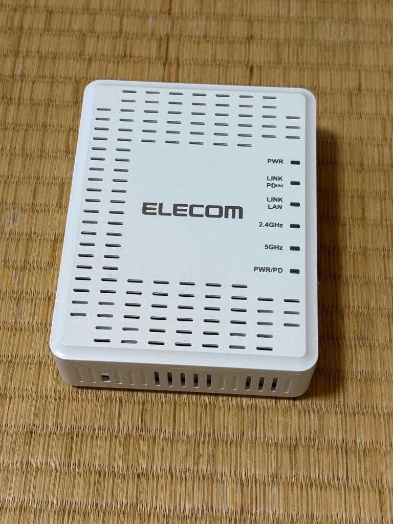 ELECOM Wi-Fi 6 ルーター WAB-S1775 スマート Wi-Fi 6 1201+574Mbps スタンダードモデル 無線