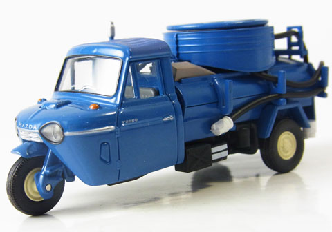 三輪じゃないけど実車のお世話になりました トミカリミテッドヴィンテージ Tlv 122b マツダt00衛生車 青 のレビュー ジグソー レビューメディア
