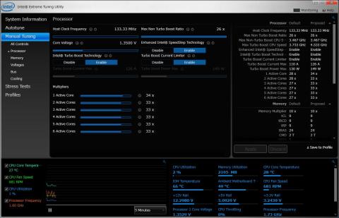 Intel Extreme Tuning Utility