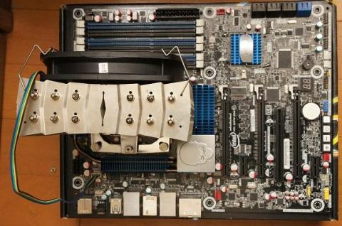 CPUクーラー設置