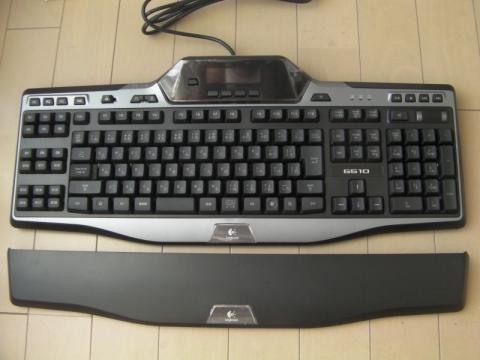 G510 幅 x 奥行 x 高さ 512mm x 215mm(パームレスト装着時265mm) x 36mm