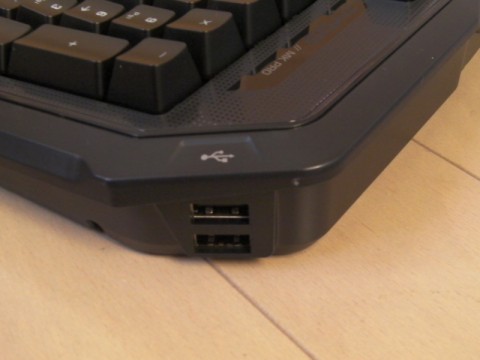 キーボード右奥