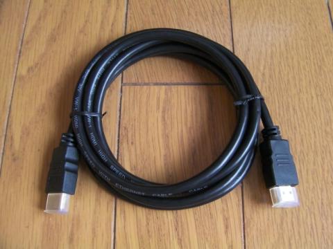 テレビモニターへの接続用HDMIケーブル(2m)