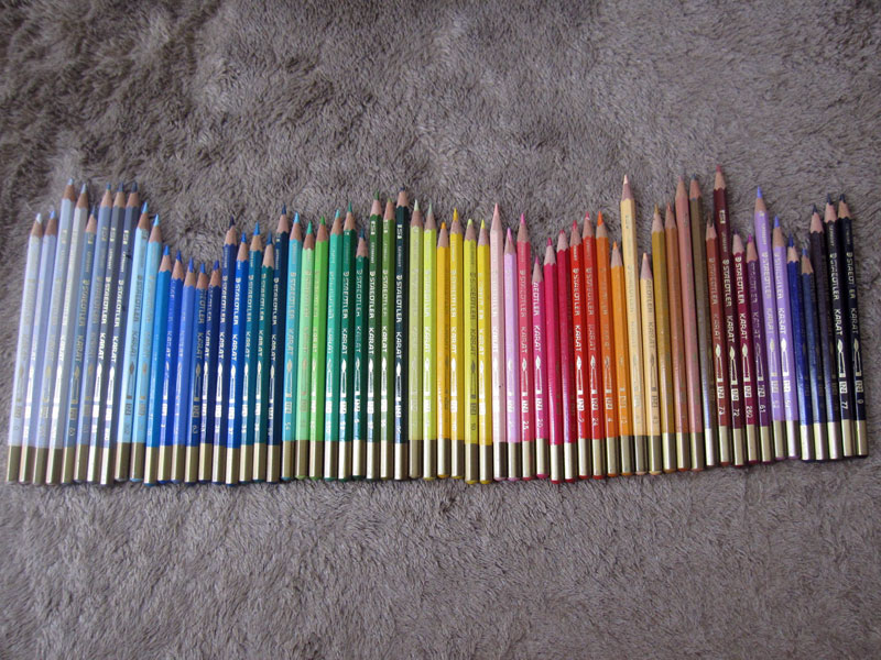 パッケージが変わってとても寂しい カラト アクェレル 水彩色鉛筆 60色セットのレビュー ジグソー レビューメディア