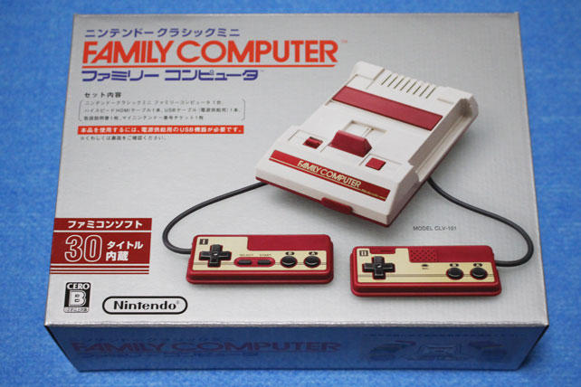 ニンテンドークラシックミニ HDMI接続 30タイトル CLV-101