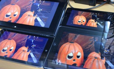 画像比較の場面です