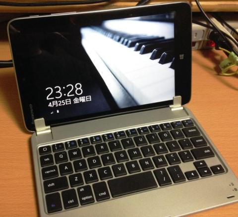 なかなか良いでしょ Lenovo Miix28がMacBook風になりました(^^♪