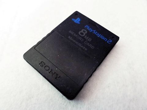 ゲームキューブ用メモリーカードによく似てる Playstation 2専用メモリーカード 8mb のレビュー ジグソー レビューメディア