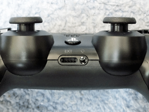 拡張端子、ステレオヘッドホン/マイク端子