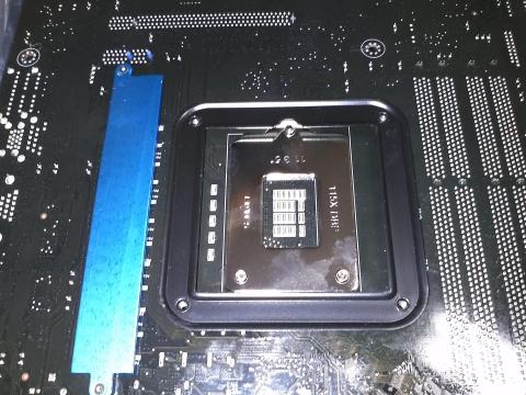 水冷ヘッド:バックパネル装着