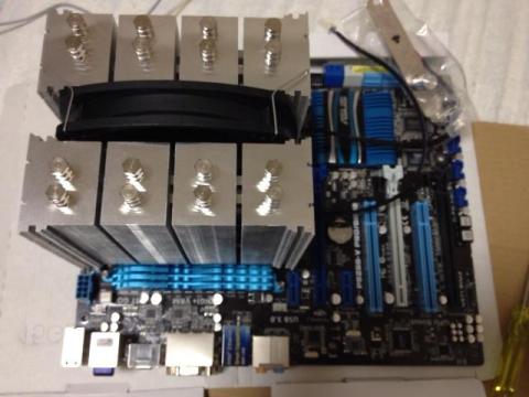 【CPUクーラー取り付け後】