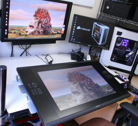 本格的に使う時は手前までずらして使います