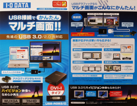 パッケージの表と裏